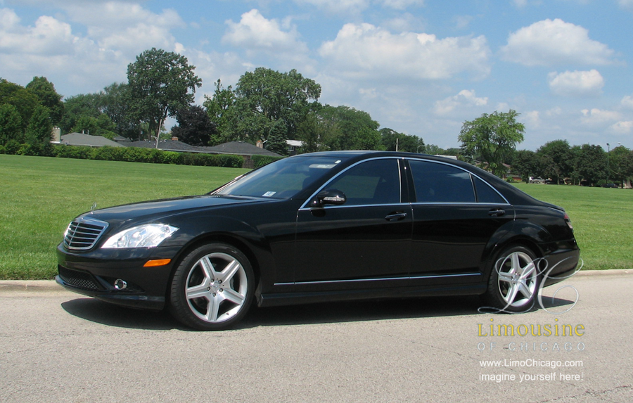 Chicago Limousine service with Mercedes Benz s550