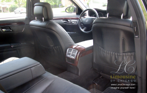 Mercedes Benz s550 interior limo