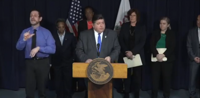 Pritzker orders all bars and restaurants to close