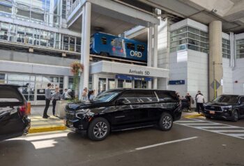 O'Hare airport limousine pickup from terminal 5