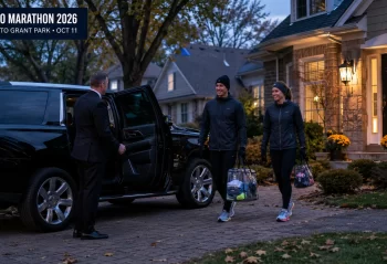 Suburban Chicago Marathon transportation from a Chicagoland home